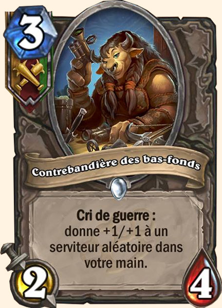 Grimestreet Smuggler carte Hearhstone