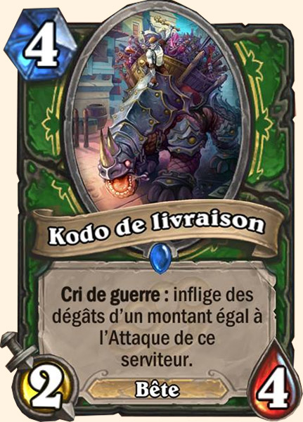 Dispatch Kodo carte Hearhstone