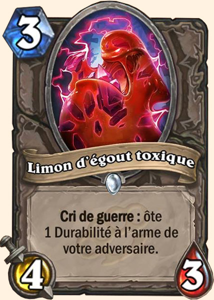 Poisonous Swamp Ooze carte Hearhstone