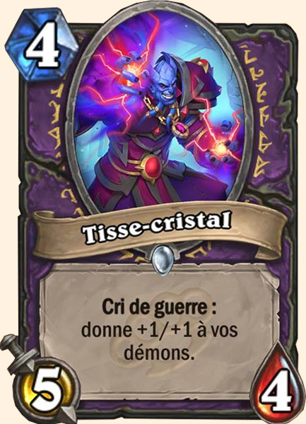 Crystalweaver carte Hearhstone