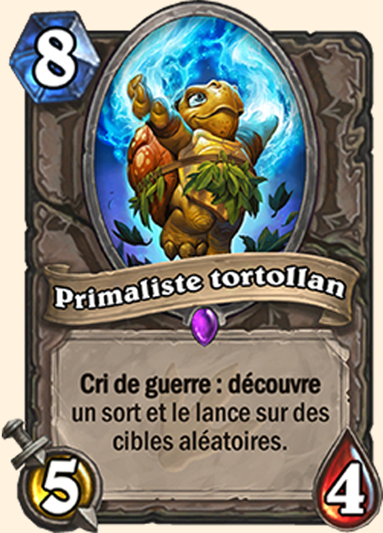 Primaliste tortollan carte Hearhstone