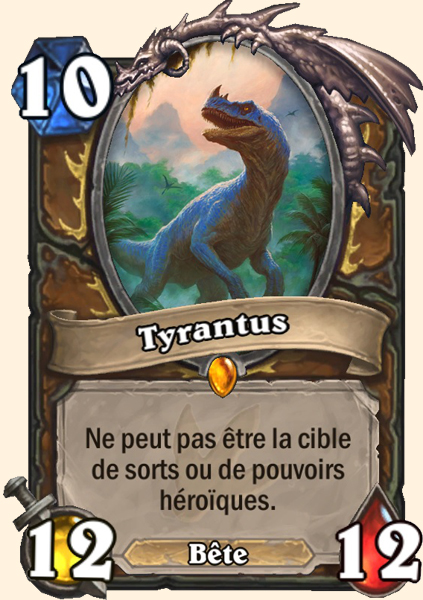 Tyrantus carte Hearhstone