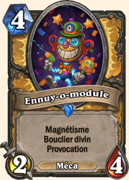 Ennuy-o-module carte Hearhstone