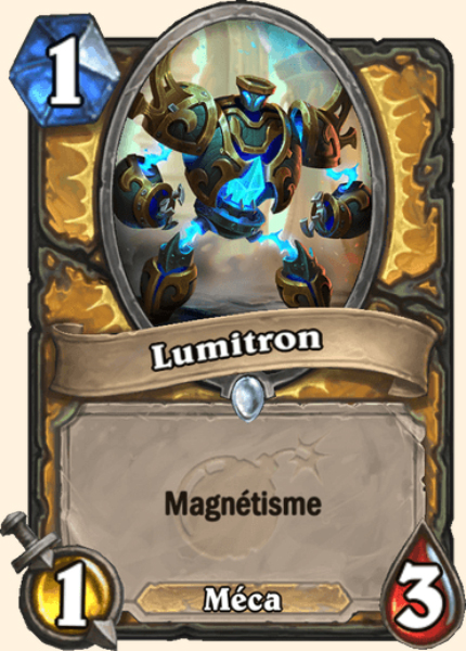 Lumitron carte Hearhstone