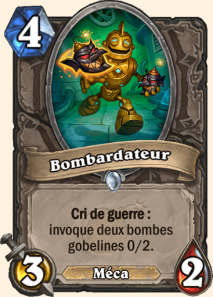 Bombardateur carte Hearhstone