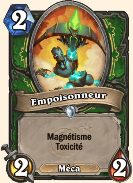 Empoisonneur carte Hearhstone