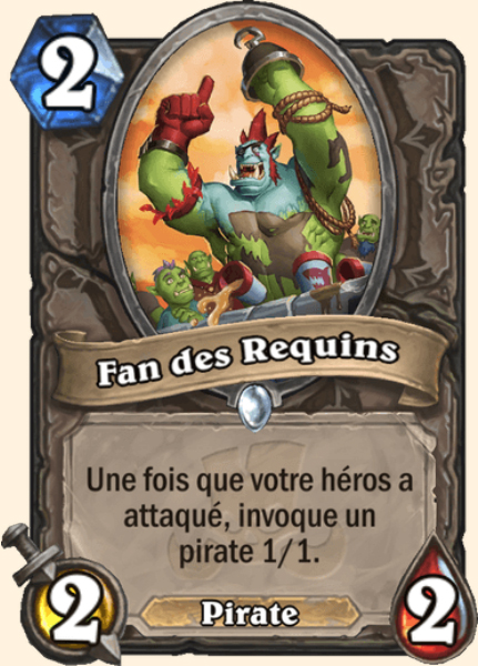 Fan Aileron-de-requin carte Hearhstone