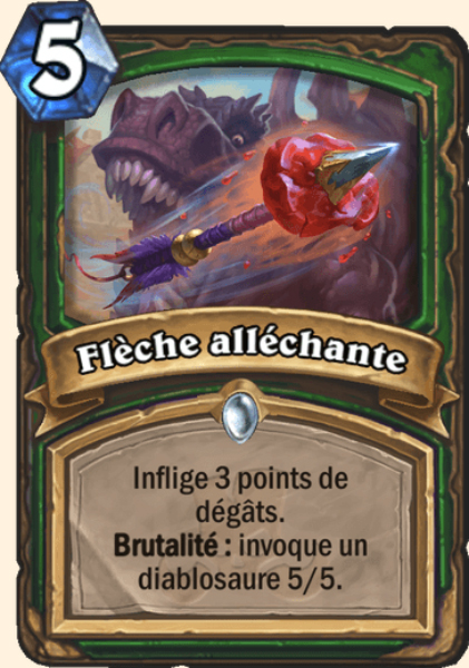 Fleche allechante carte Hearhstone