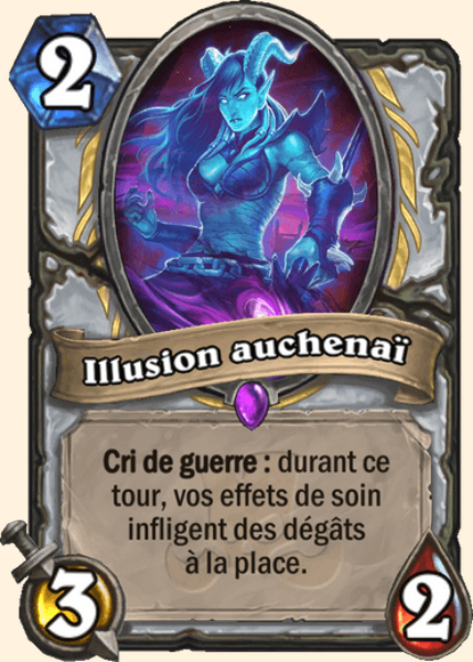 Illusion auchenai carte Hearhstone