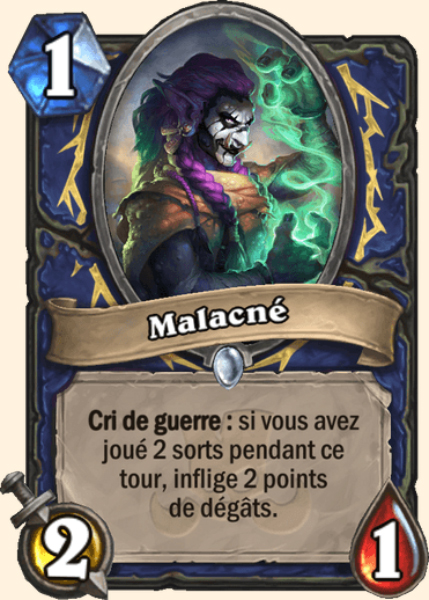 Malacne carte Hearhstone