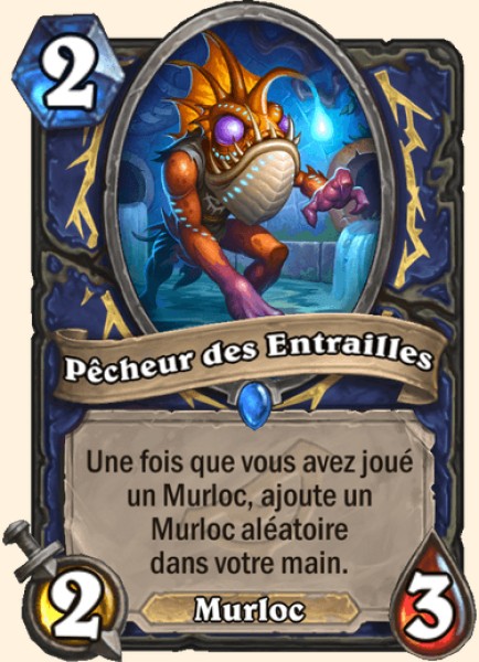 Pecheur des Entrailles carte Hearhstone