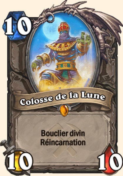 Colosse de la Lune carte Hearhstone