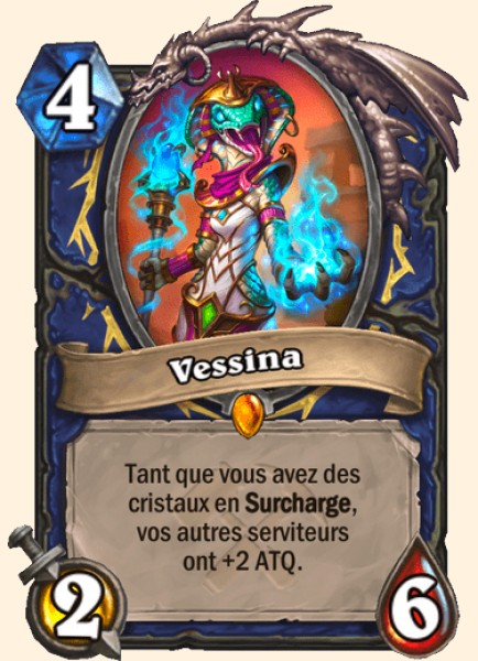 Vessina carte Hearhstone