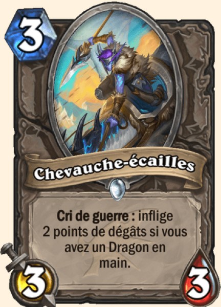 Chevauche-ecailles carte Hearhstone