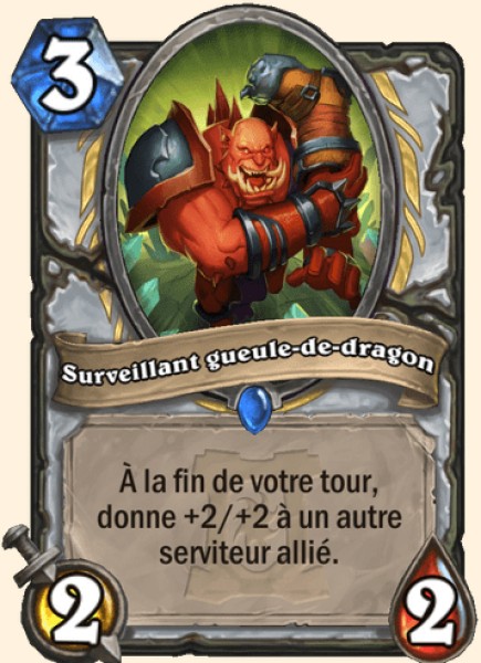 Surveillant Gueule-de-dragon carte Hearhstone