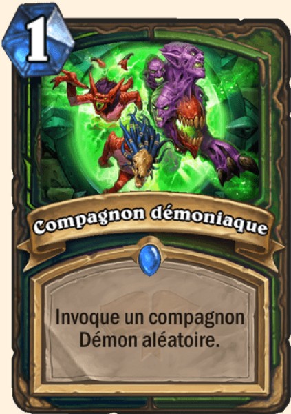 Compagnon demoniaque carte Hearhstone