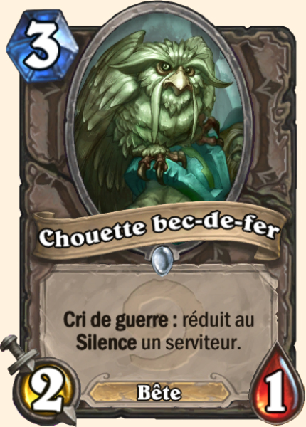 chouette bec-de-fer