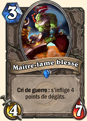 maitre-lame blesse