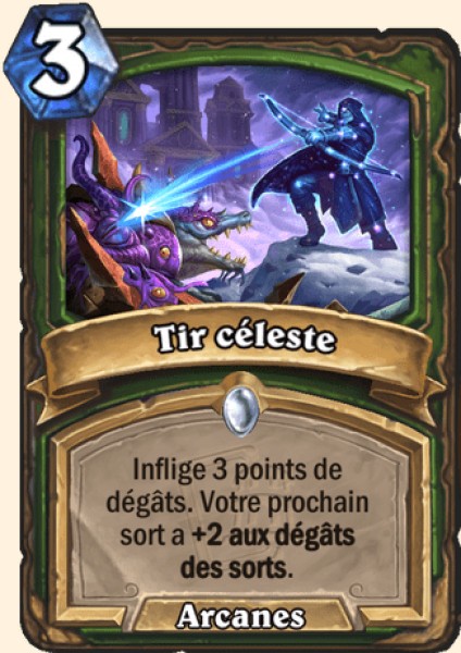 Tir celeste carte Hearhstone