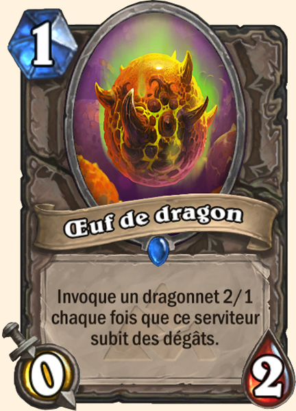 Oeuf de dragon carte Hearhstone