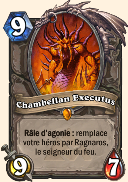 Majordome Executus carte Hearhstone