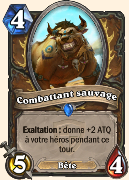 Savage Combatant carte Hearhstone