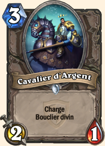Argent Horserider carte Hearhstone