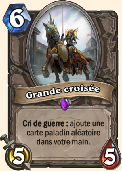 Grand croise carte Hearhstone