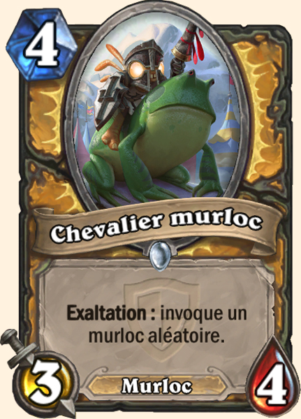 Murloc Knight carte Hearhstone