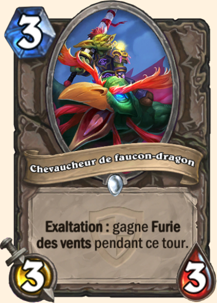 Dragonhawk Rider carte Hearhstone