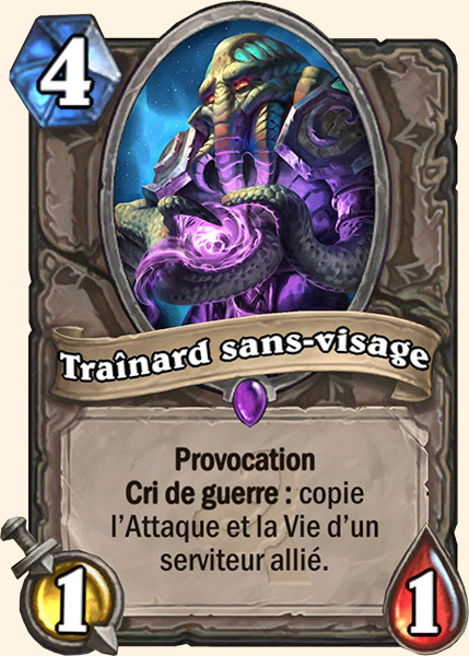 Faceless Shambler carte Hearhstone